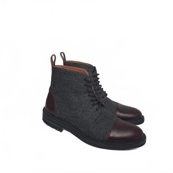 TAFT Handcrafted The Jack Men's Lace-Up Boots Size 39/7 US - Picture 1 of 6